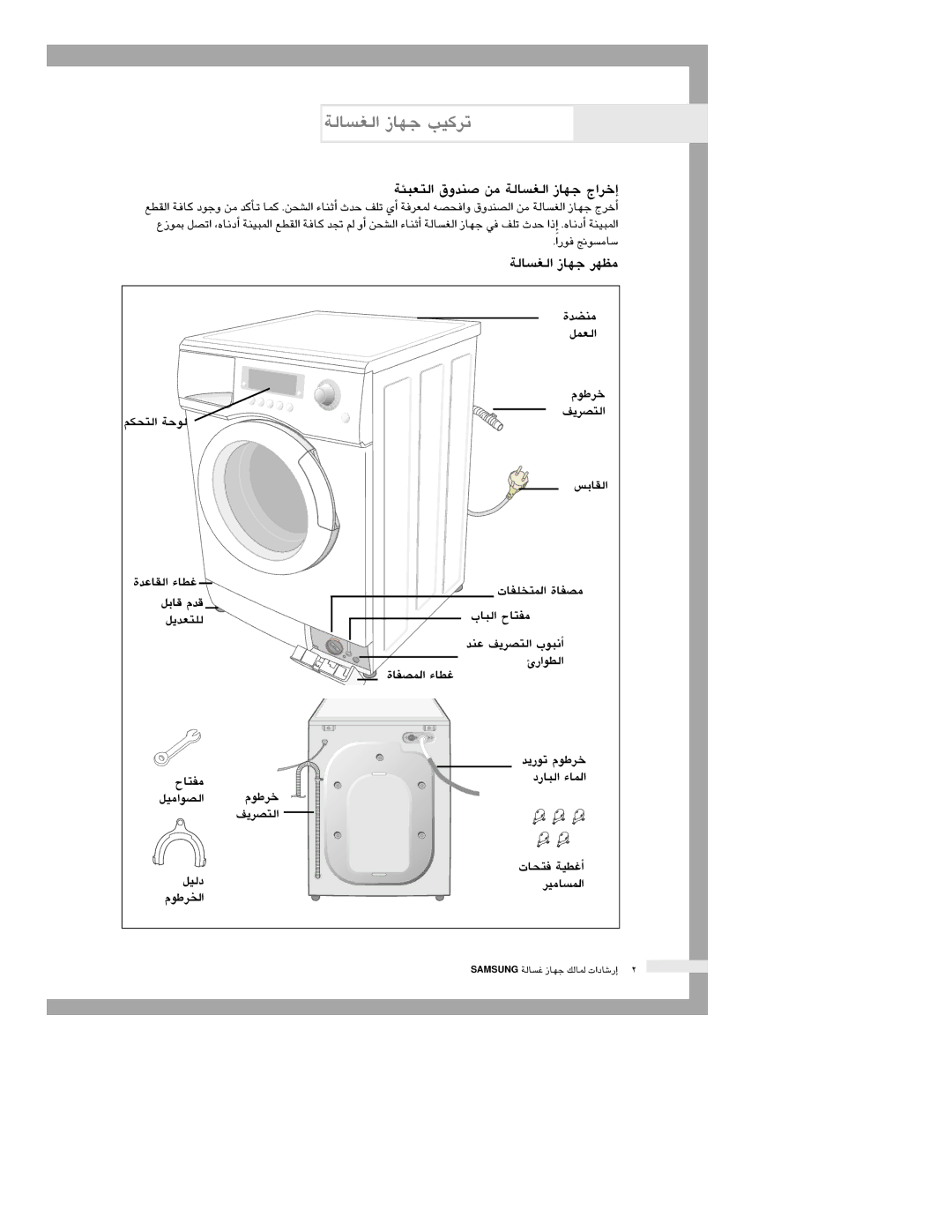 Samsung Q1435VFW1/YL, Q1435VFW1-YL manual ÁÄÑàdG ¥hóæU øe ádÉù¨dG RÉ¡L êGôNEG, GQkƒa „ƒùeÉS, IÉØüŸG AÉ£Z ÇQGƒ£dG, «eGƒüdG 