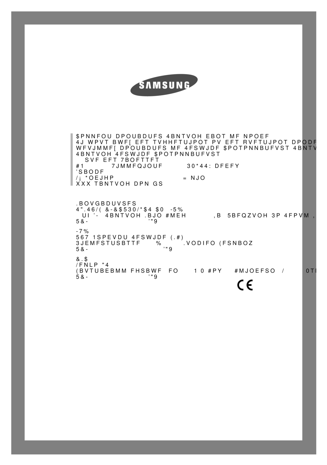 Samsung Q1457AVGW1/XEF, Q1657AVGW/XEF, Q1457AVGW/XEF, Q1457AVGS1/XEF, Q1657AVGW1/XEF manual Lvd 