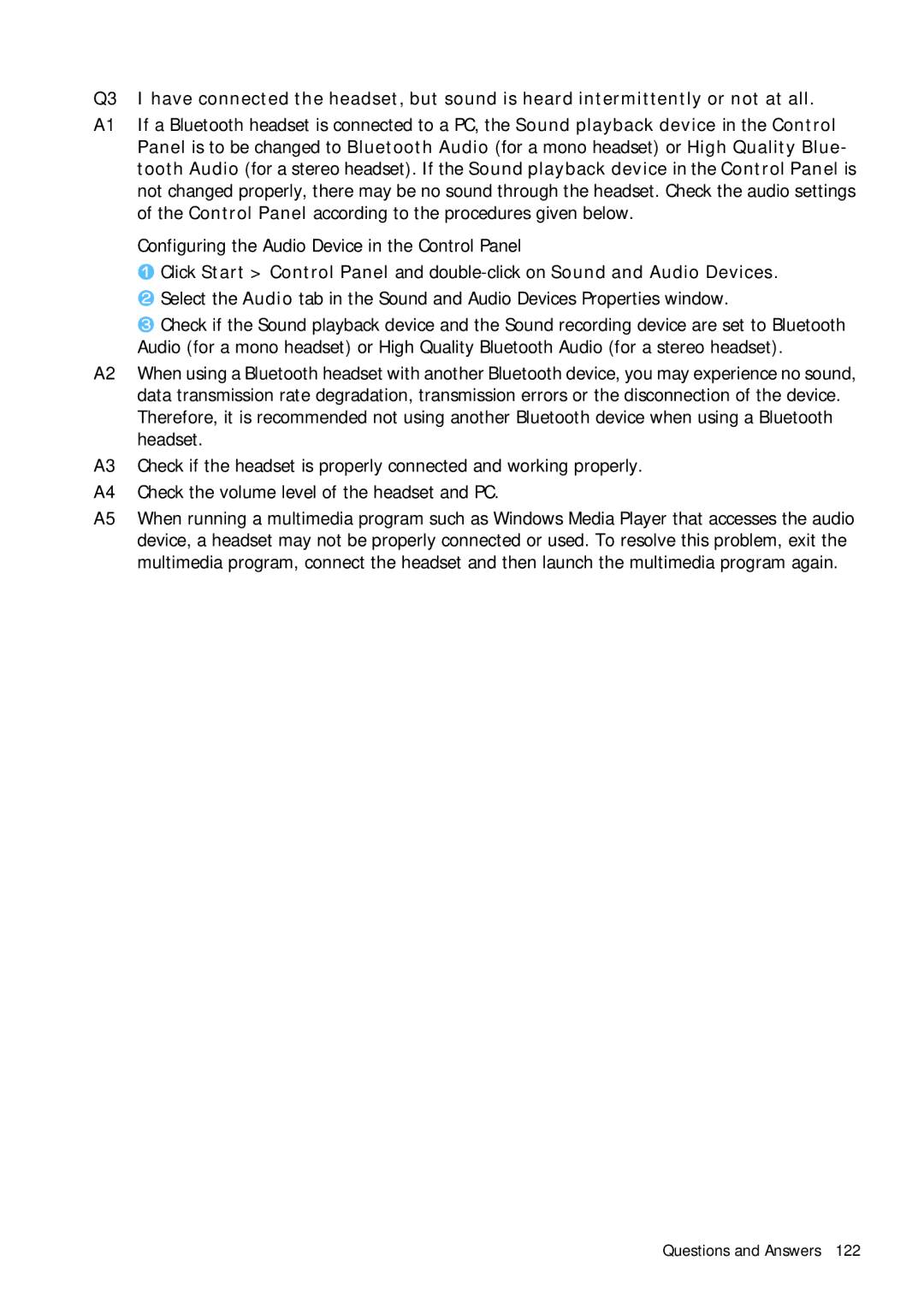 Samsung Q1B manual Questions and Answers 