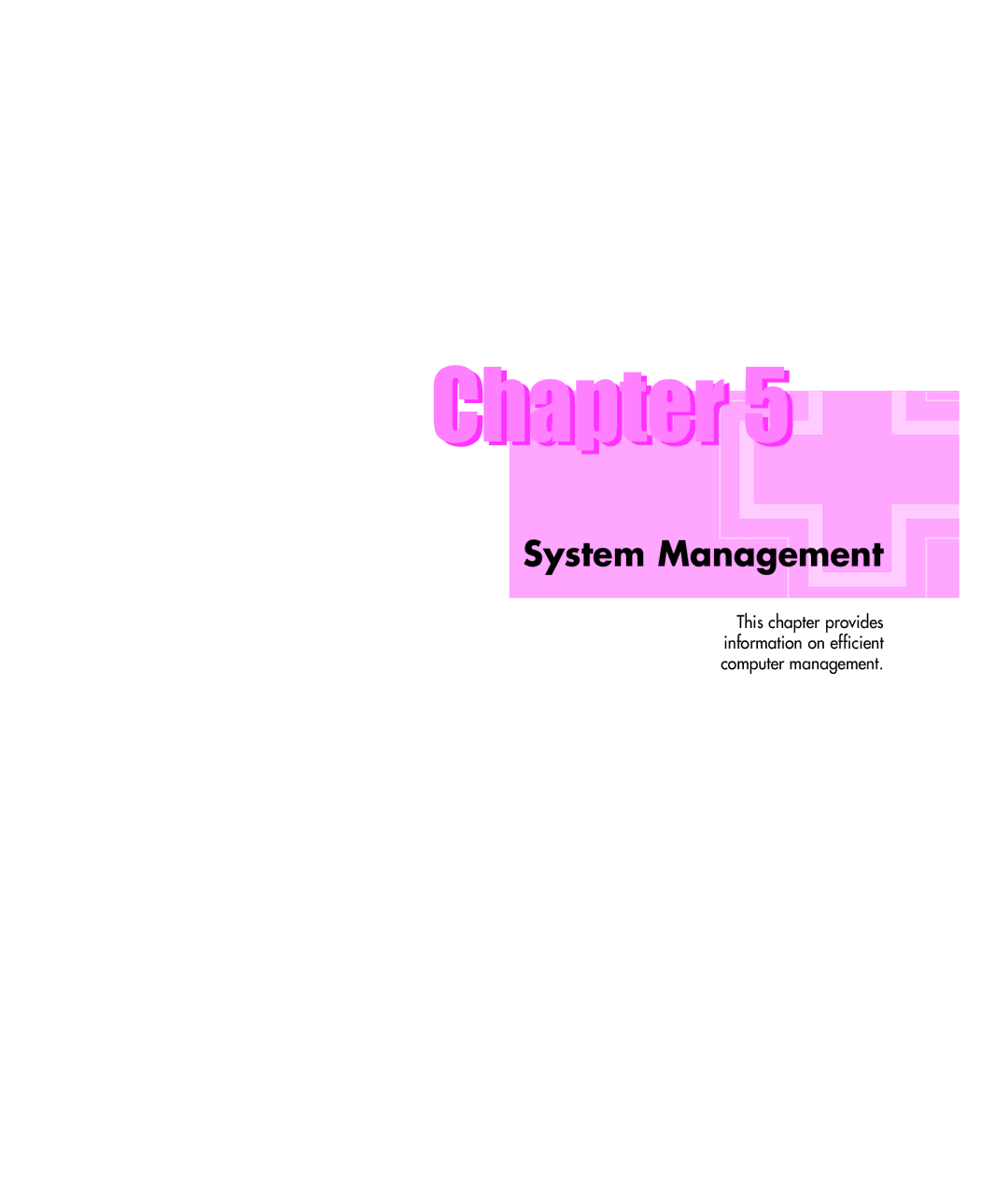 Samsung Q35 manual System Management 