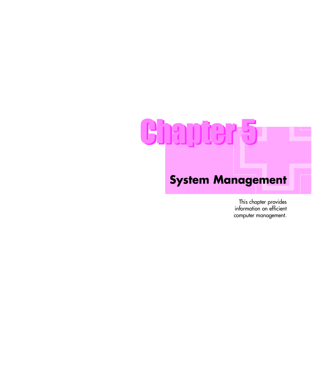 Samsung Q35 manual System Management 