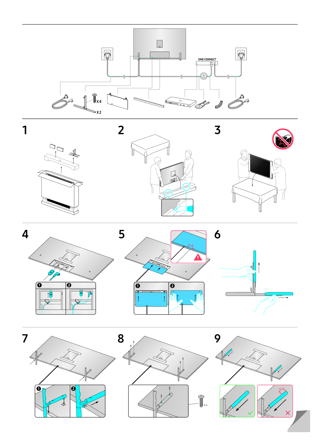 Samsung QA75Q9FAMKXXV, QA65Q9FAMKXXV manual 