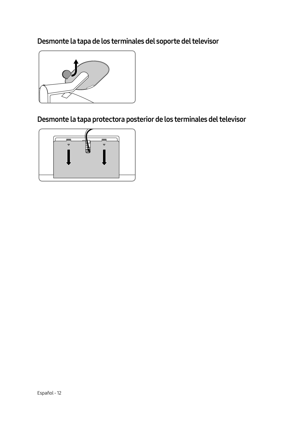 Samsung QE49Q7FAMTXZG, QE65Q7FAMTXZG, QE55Q7FAMTXZG, QE75Q7FAMTXZG, QE75Q7FAMTXXH, QE75Q7FAMTXXC, QE55Q7FAMTXXC manual Español 