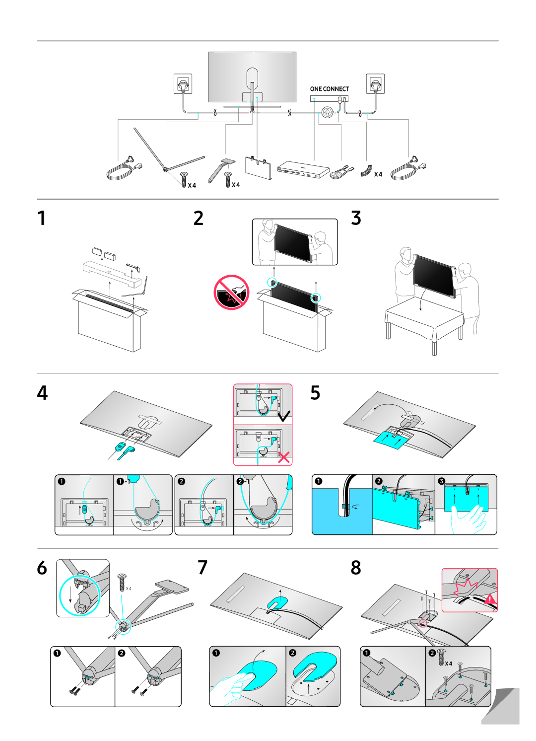 Samsung QE55Q7FAMUXRU, QE49Q7FAMUXRU, QE65Q7FAMUXRU, QE75Q7FAMUXRU manual 