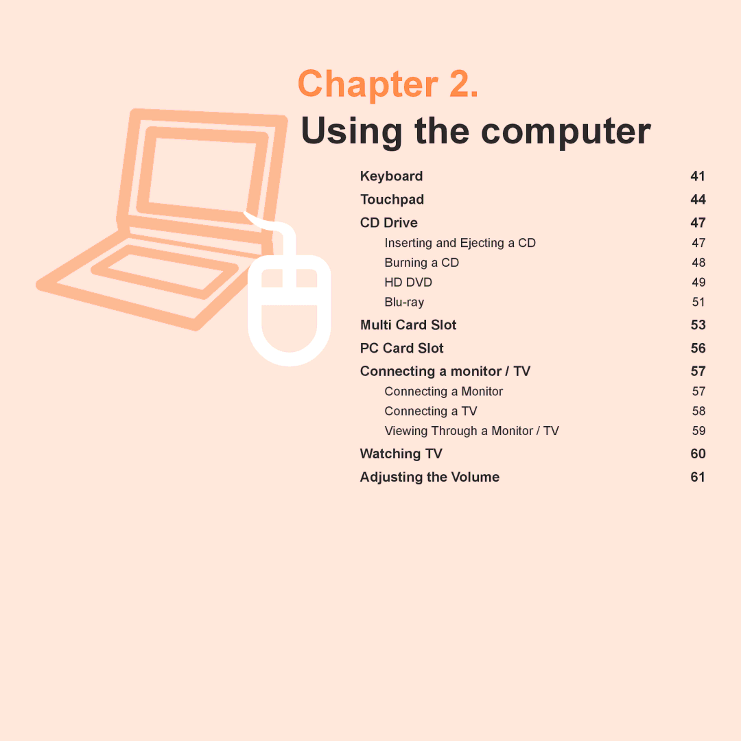 Samsung R71, R70 manual Inserting and Ejecting a CD Burning a CD, Blu-ray 