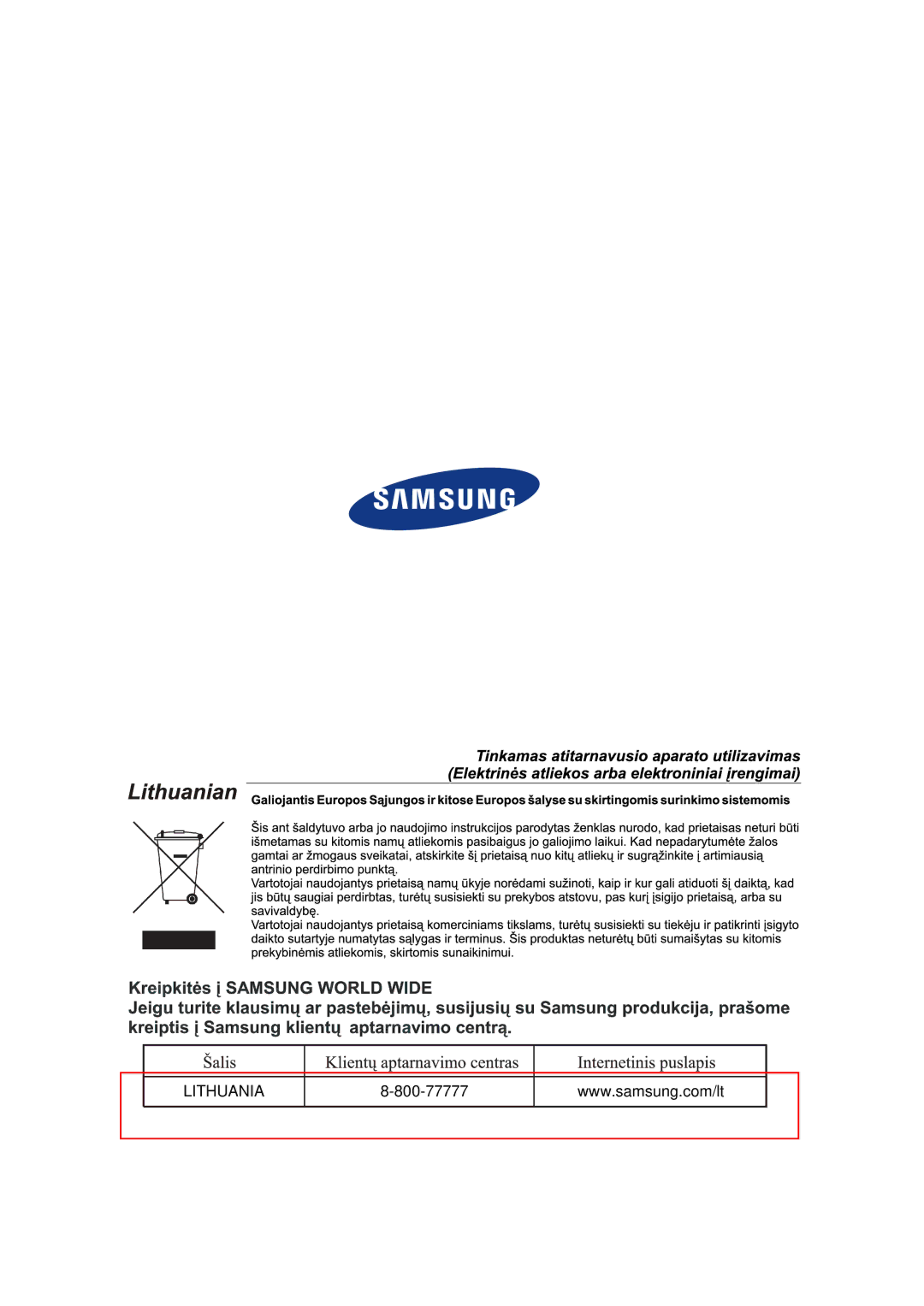 Samsung RA12CCSWQN/XEF, RA06CCSWQN/EUR, RA15CCSWQN/EUR manual 