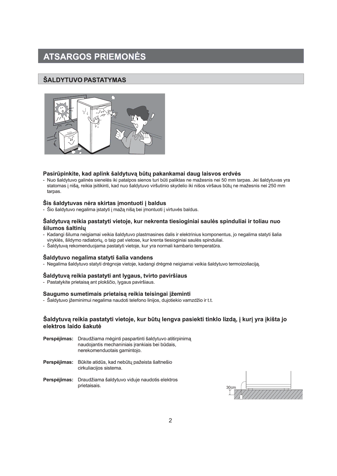 Samsung RA12CCSWQN/XEF, RA06CCSWQN/EUR, RA15CCSWQN/EUR manual 30cm 