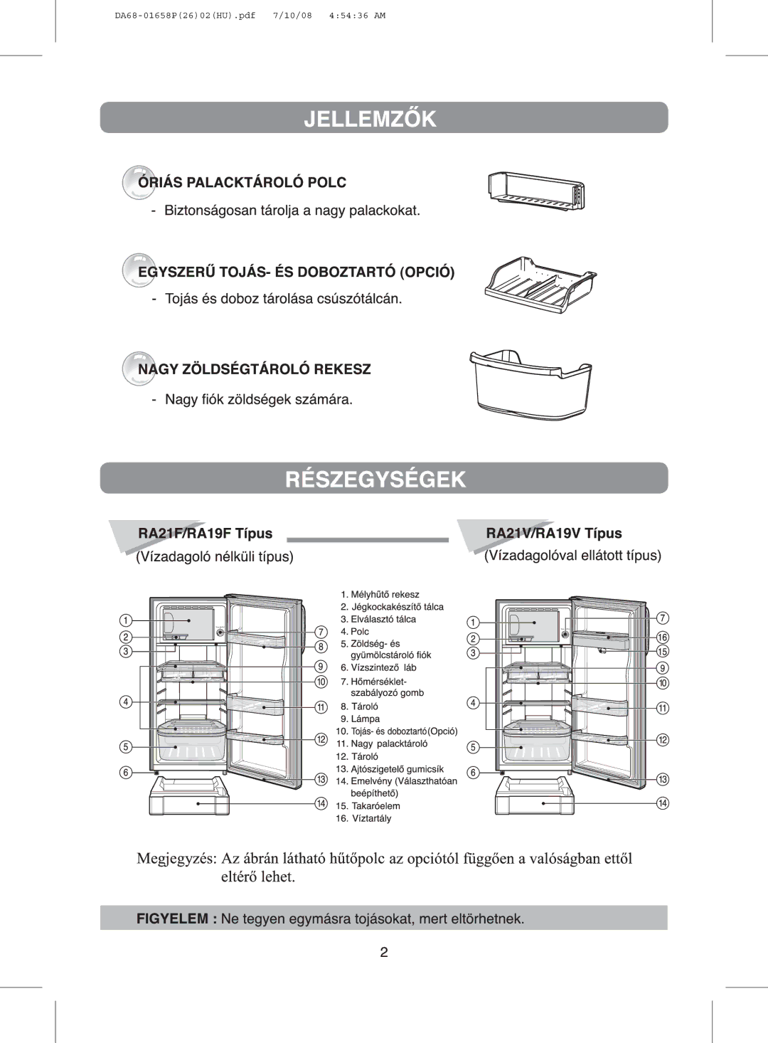 Samsung RA19FAAS1/CHA, RA19FCSW1/AIE, RA21FASS1/SUT, RA21FASW1/JUM, RA21FCSW1/GAR, RA19FASW1/ATC, RA19FASW1/CHA, RA19FCSS1/SUT 