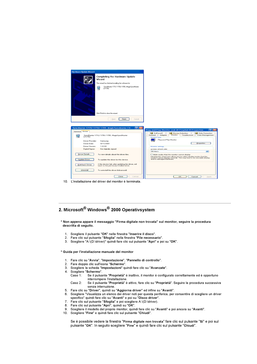 Samsung RB15ASSST/XEF, RB17ASSS/EDC, RB15ASSS/EDC, RB15ASSST/EDC, RB17ASSST/EDC manual Microsoft Windows 2000 Operativsystem 