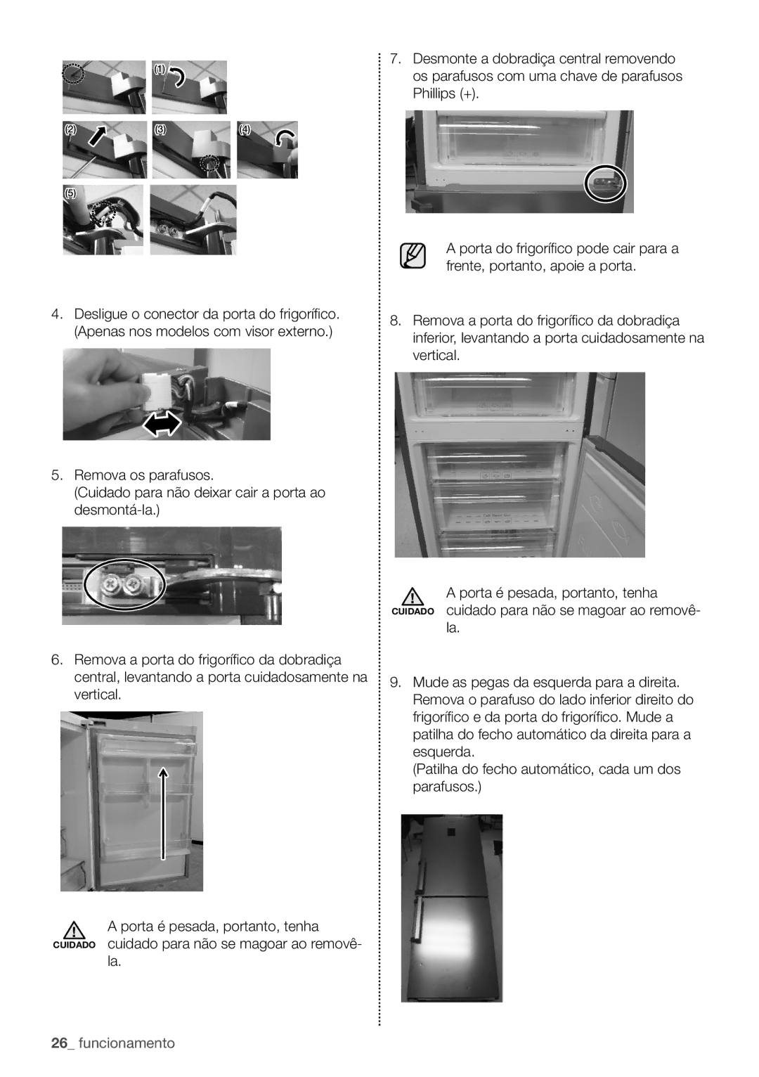 Samsung RB29FERNCWW/EF, RB29HSR2DSA/EF, RB29HSR2DSA/EG, RB29FERNDSA/ES, RB29HER2CSA/ES, RB29FEJNCSA/ES manual Funcionamento 