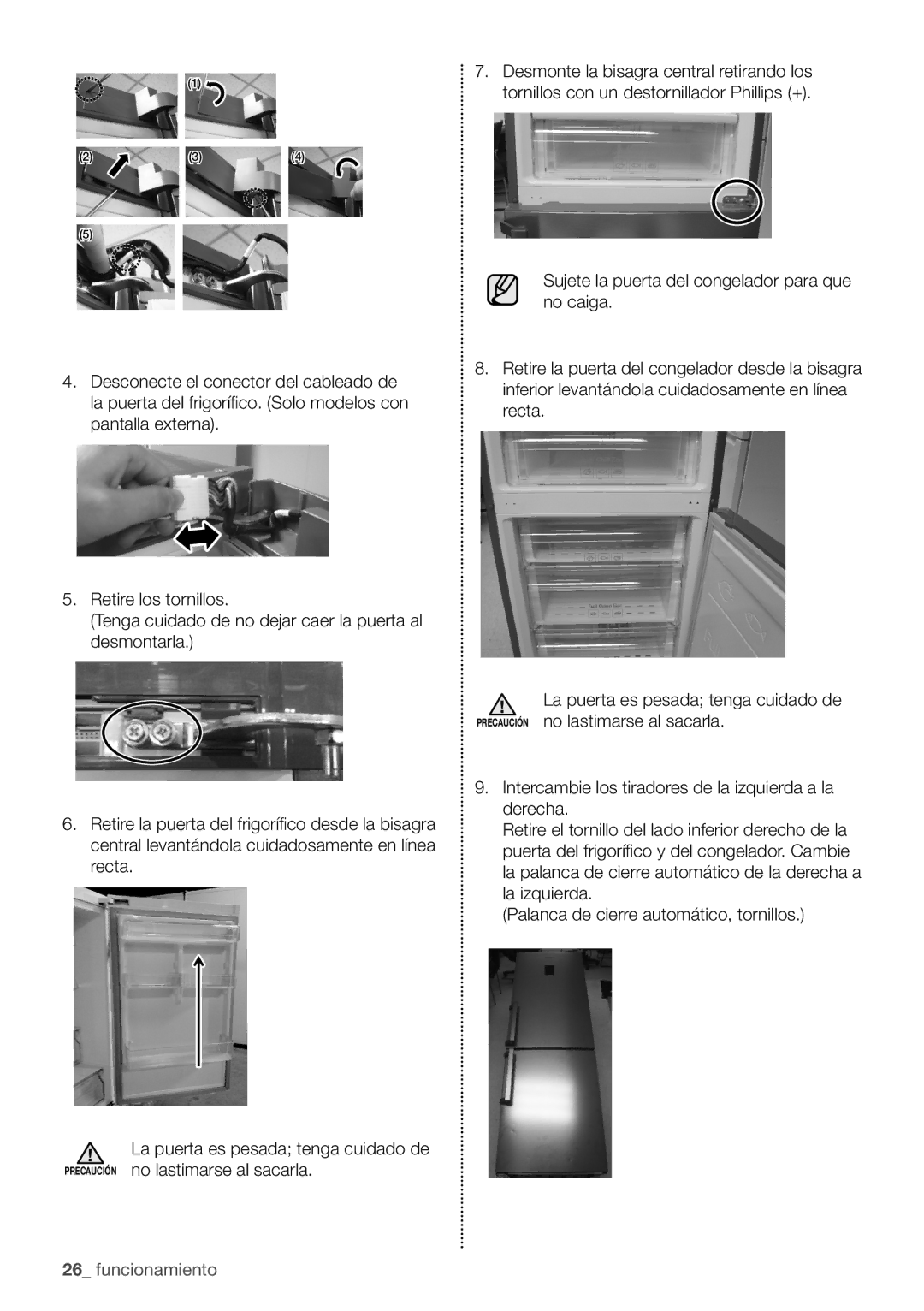 Samsung RB29HSR2DSA/EG, RB29HSR2DSA/EF, RB29FERNCWW/EF, RB29FERNDSA/ES, RB29HER2CSA/ES, RB29FEJNCSA/ES manual Funcionamiento 