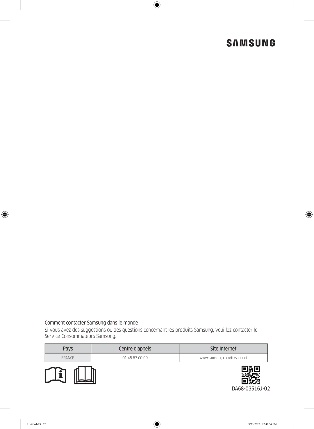 Samsung RB34K6100SS/EF, RB34K6032SS/EF manual DA68-03516J-02 