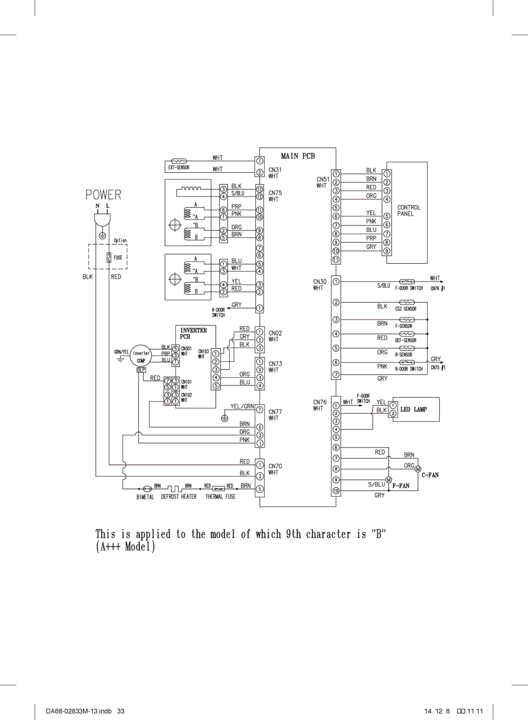 Samsung RB37J5000SA/EF, RB37J5018SA/EF, RB37J5005SA/EF, RB37J500MSA/EF, RB37J5209SA/EF manual DA68-02833M-13.indb 1111 