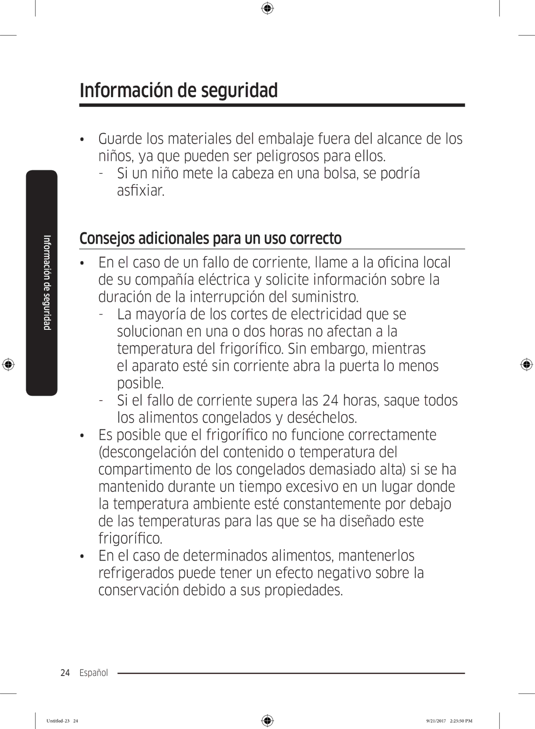 Samsung RB37K6033SS/EF manual Consejos adicionales para un uso correcto 