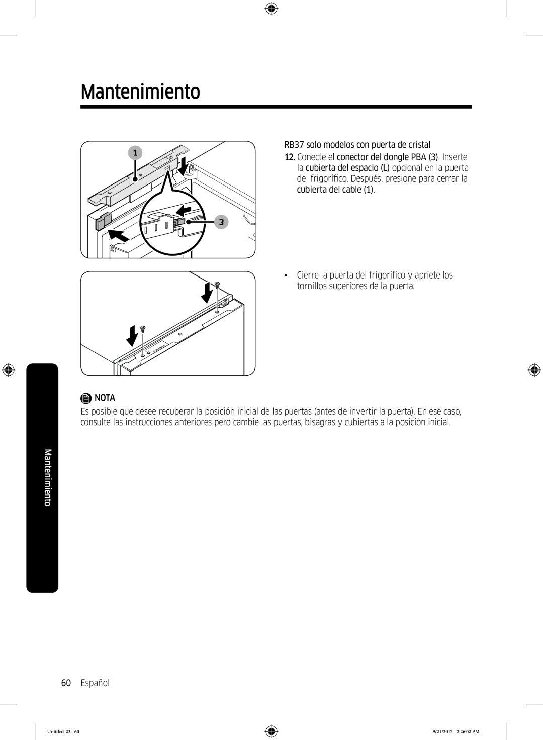 Samsung RB37K6033SS/EF manual Untitled-23 21/2017 22602 PM 