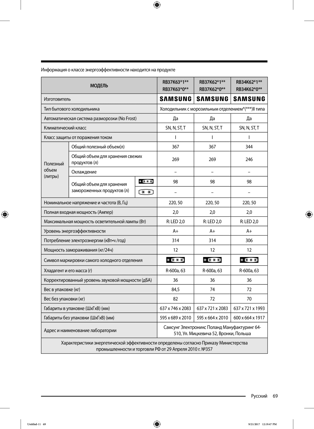 Samsung RB34K6220S4/WT Тип бытового холодильника, Климатический класс, Полная входная мощность Ампер, Вес в упаковке кг 