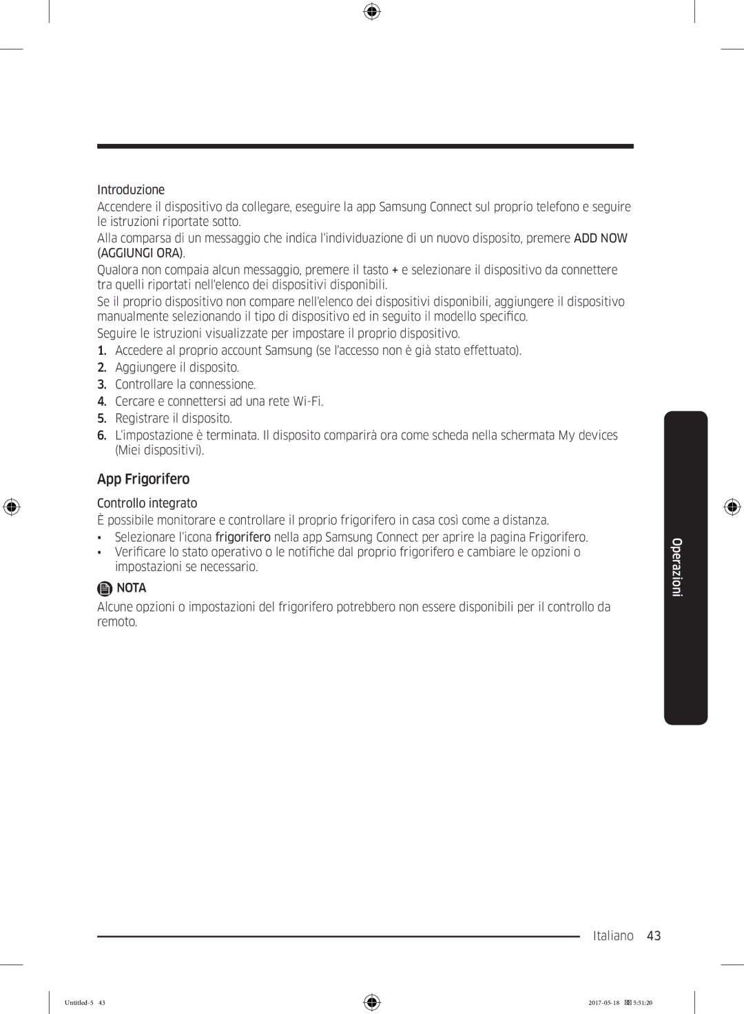 Samsung RL37J501MSA/EG, RB38K7998S4/EF, RB38M7998S4/EF manual App Frigorifero 