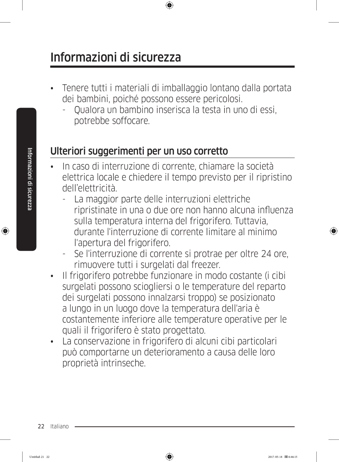 Samsung RB38K7998S4/EF manual Ulteriori suggerimenti per un uso corretto 