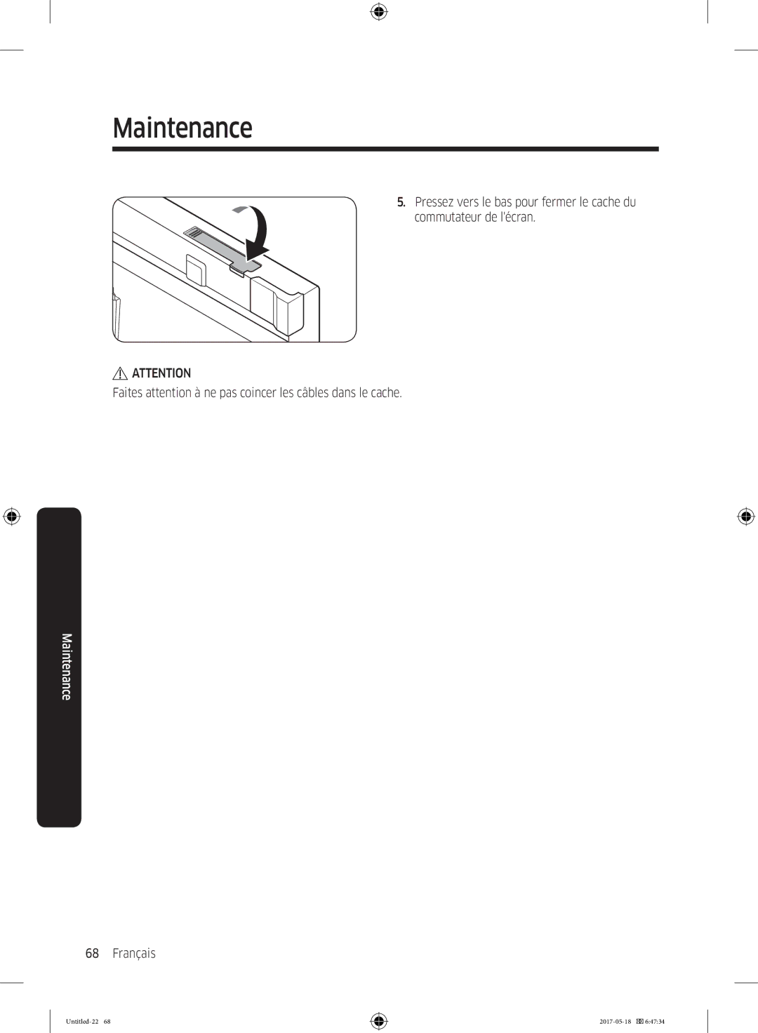 Samsung RB38K7998S4/EF manual Maintenance 