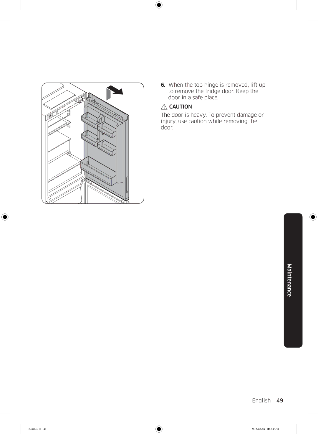 Samsung RB38K7998S4/EF manual Maintenance 