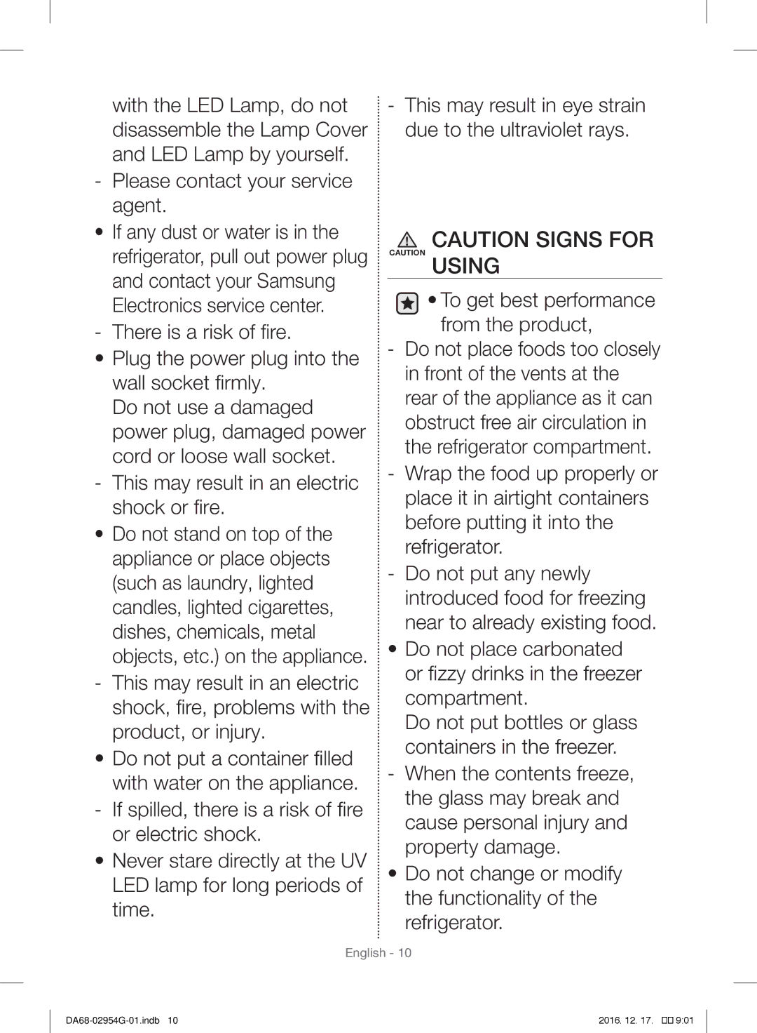 Samsung RF23HCEDBSR/ML manual English 