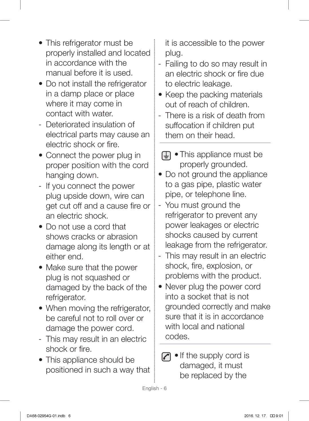 Samsung RF23HCEDBSR/ML manual English 