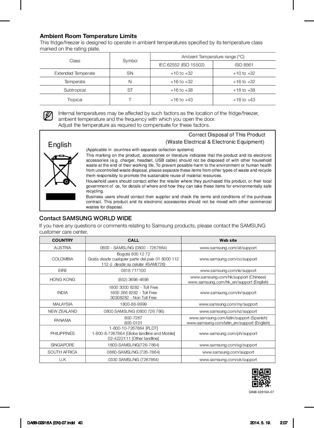 Samsung RF24FSEDBSR user manual English 