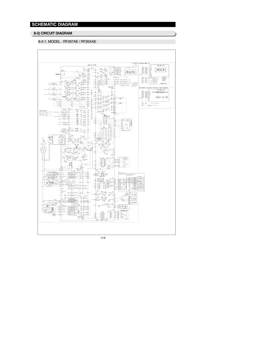 Samsung RF26XAEXAA, RF267AEBP, RF267AE**, RF26XAERS, RF26XAEPN, RF26XAE**, RF267AERS, RF267AEWP Model RF267AE / RF26XAE 