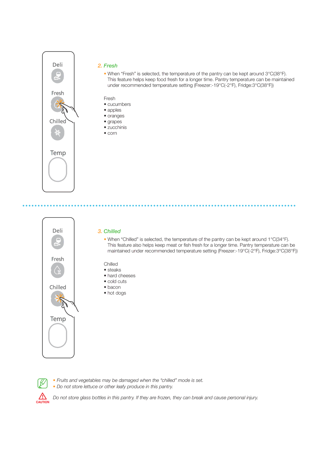 Samsung RF26NEPN1/SML, RF26NEWP1/SML manual Fresh 