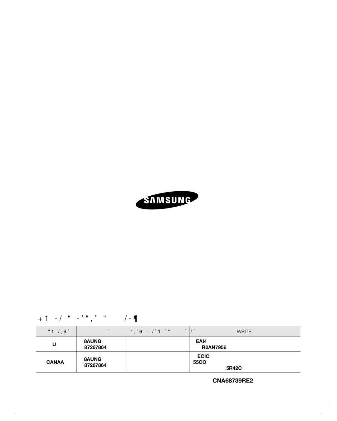 Samsung RF26VAB user manual Questions or COMMENTS?, Country Call Or Visit US Online AT Write 