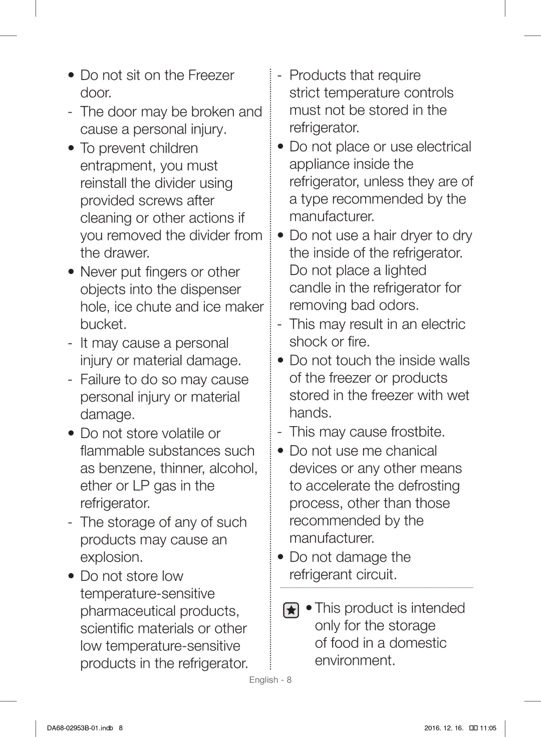 Samsung RF28HFEDBSR/ML manual English 