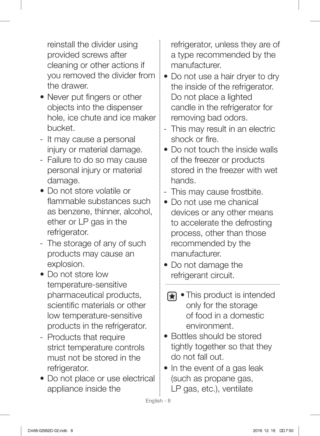 Samsung RF28HMEDBSR/ML manual English 