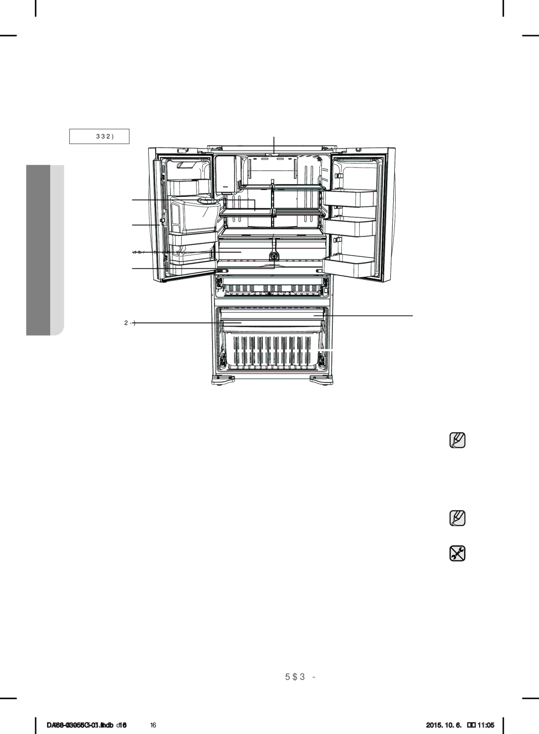 Samsung RF28HMELBSR/ML manual םינייפאמו םיקלח, 101 תירבע 