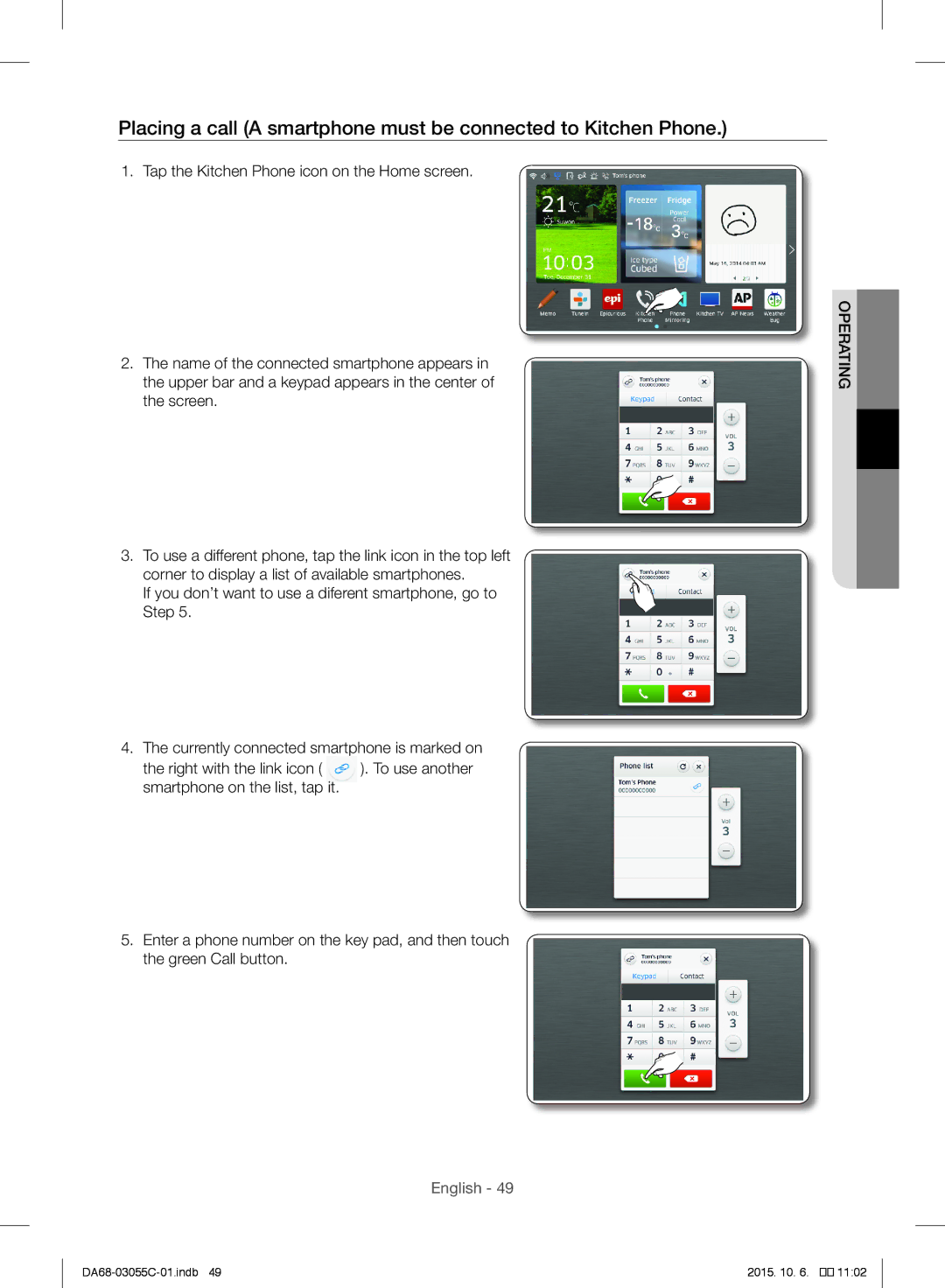 Samsung RF28HMELBSR/ML manual To use another 