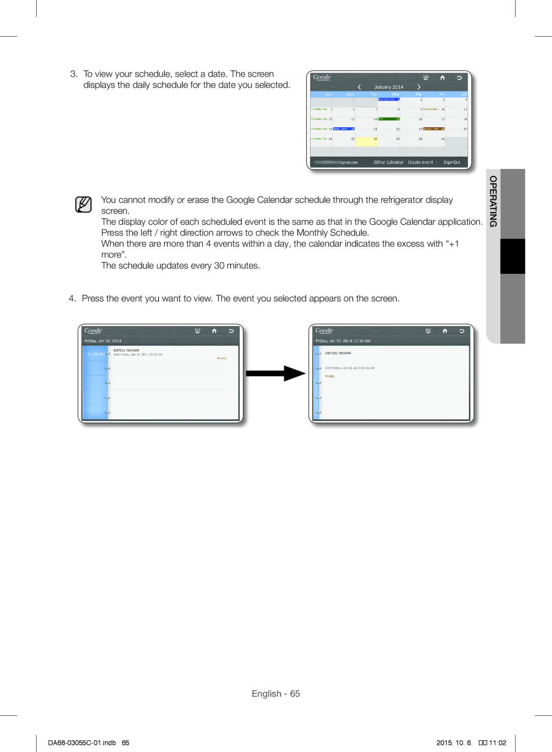 Samsung RF28HMELBSR/ML manual English 