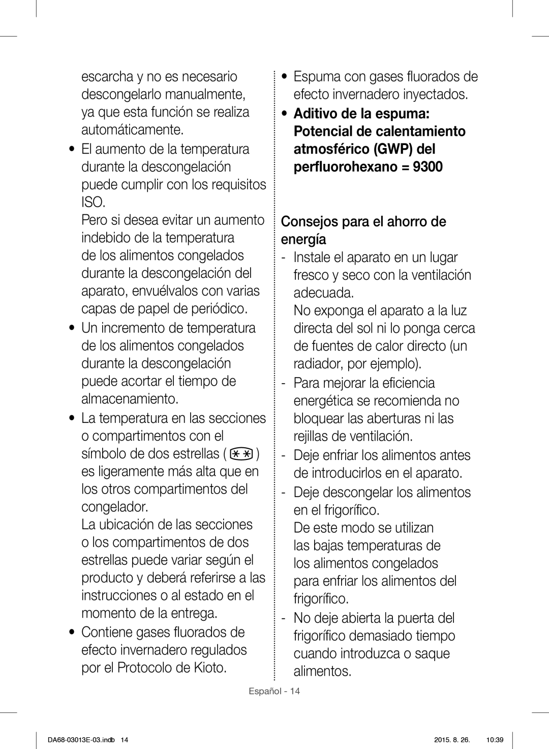 Samsung RF34H9950S4/ES manual Español 