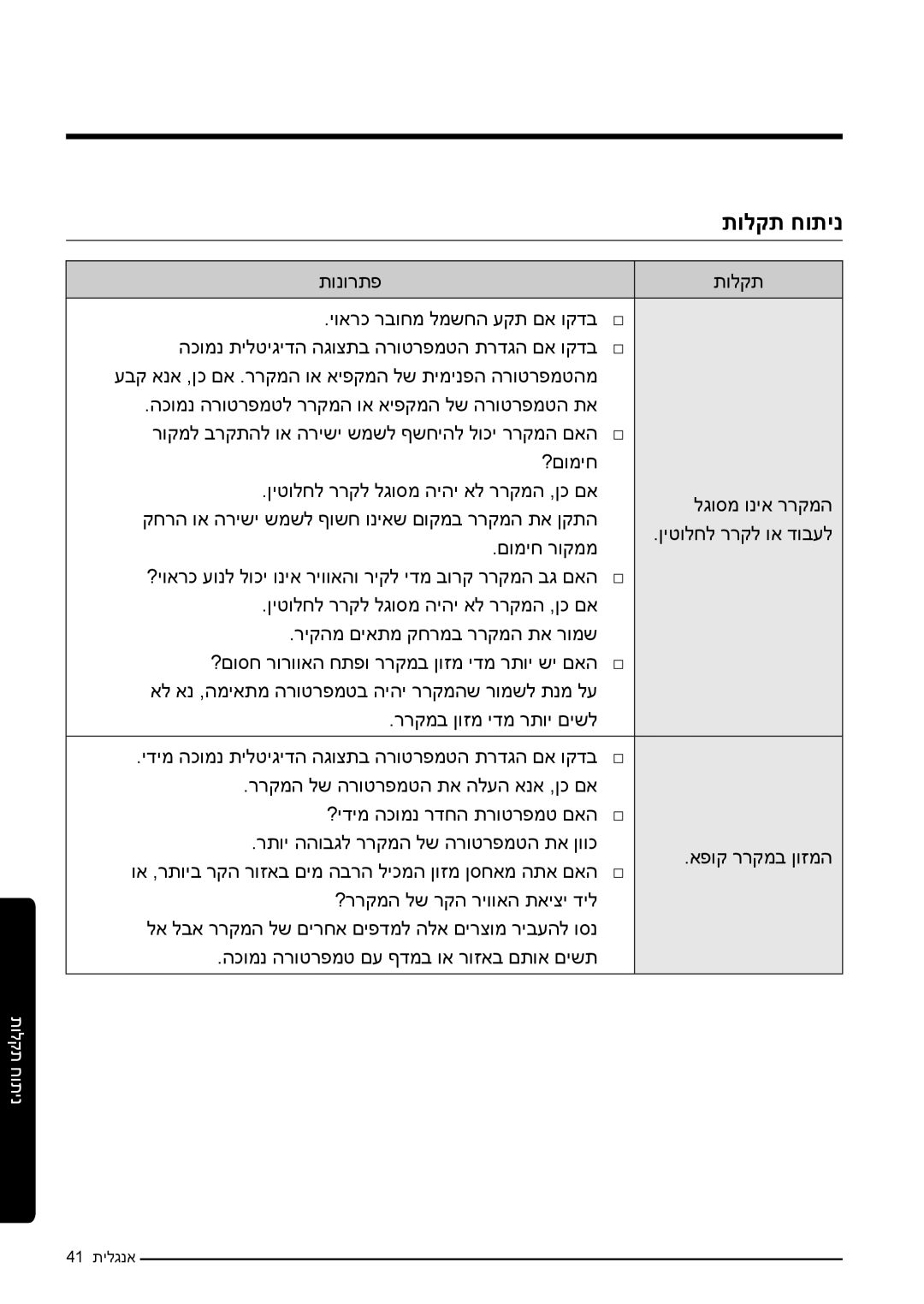 Samsung RF50K5920FG/ML, RF50K5920S8/ML manual תולקת חותינ 