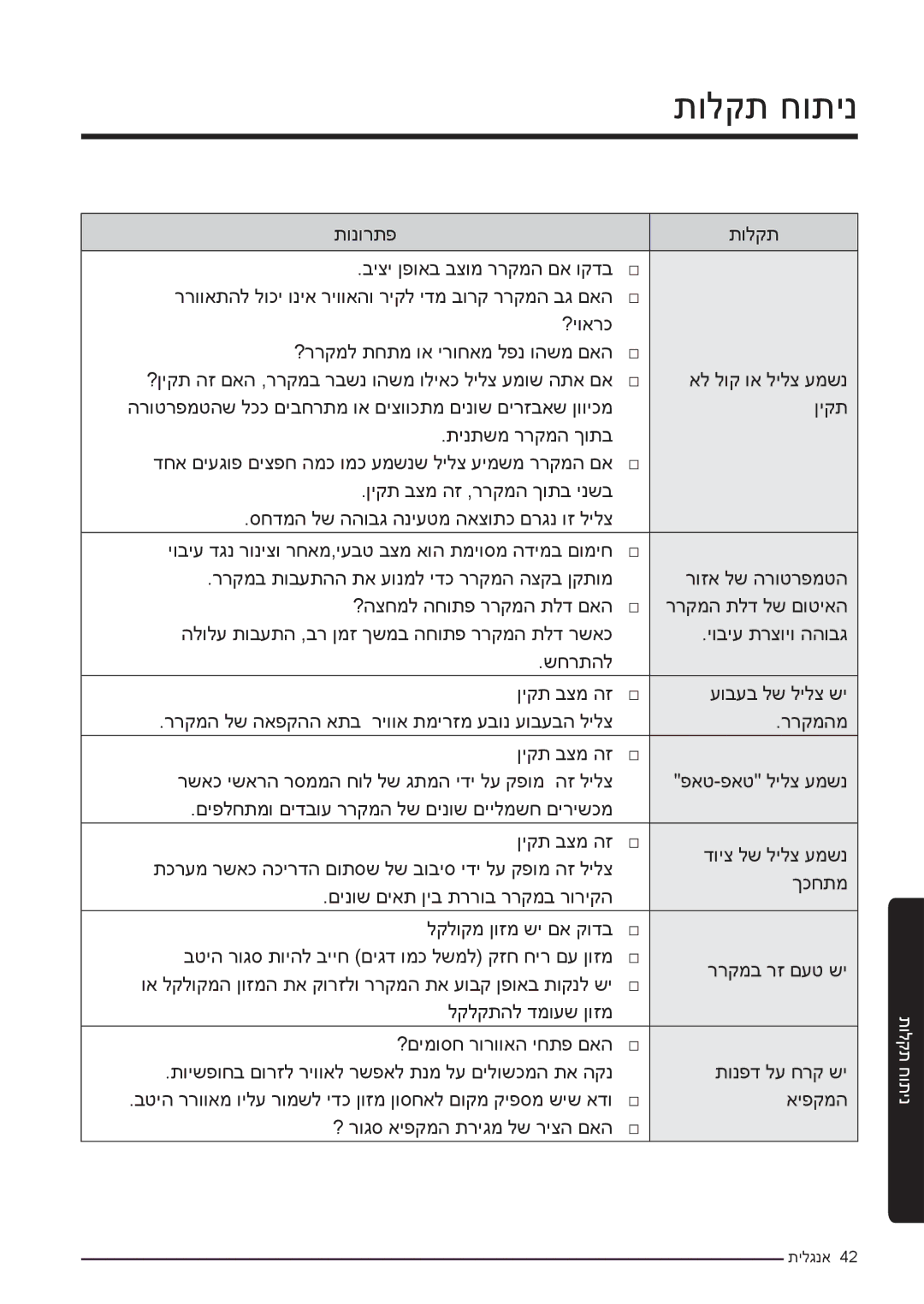 Samsung RF50K5920S8/ML, RF50K5920FG/ML manual תולקת חותינ 