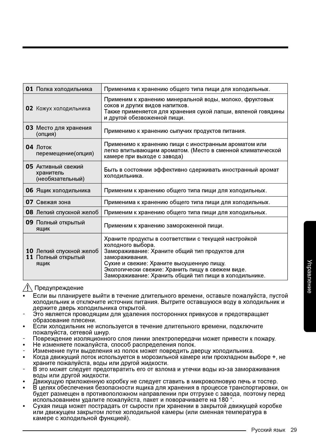 Samsung RF50K5961DP/WT, RF50K5920S8/WT manual Другой обезвоженной пищи 