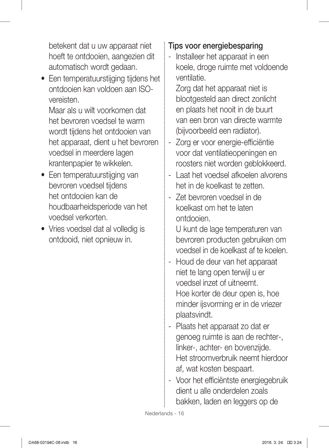 Samsung RF56J9041SR/EG manual Koele, droge ruimte met voldoende ventilatie 