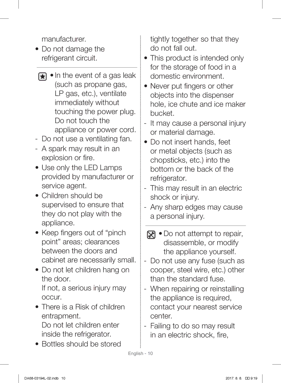 Samsung RF56J9071SR/WS manual English 