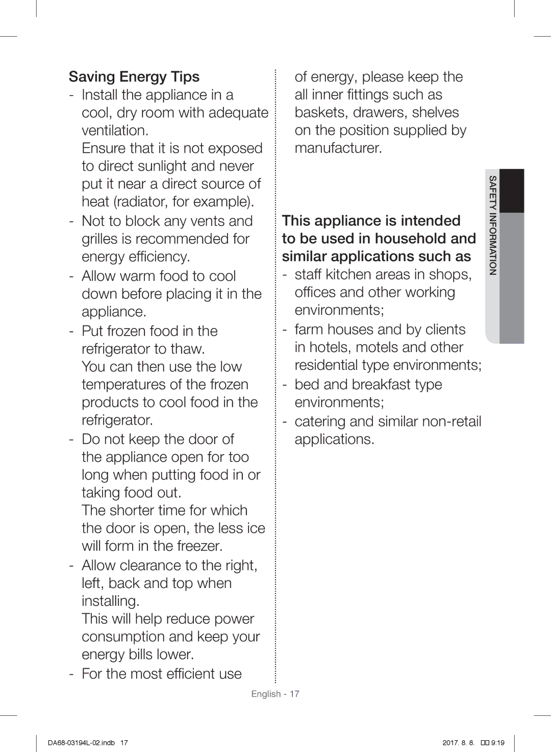 Samsung RF56J9071SR/WS manual English 