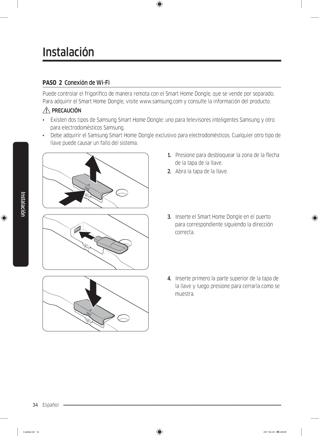 Samsung RF56K9041SR/ES manual Paso 2 Conexión de Wi-Fi 