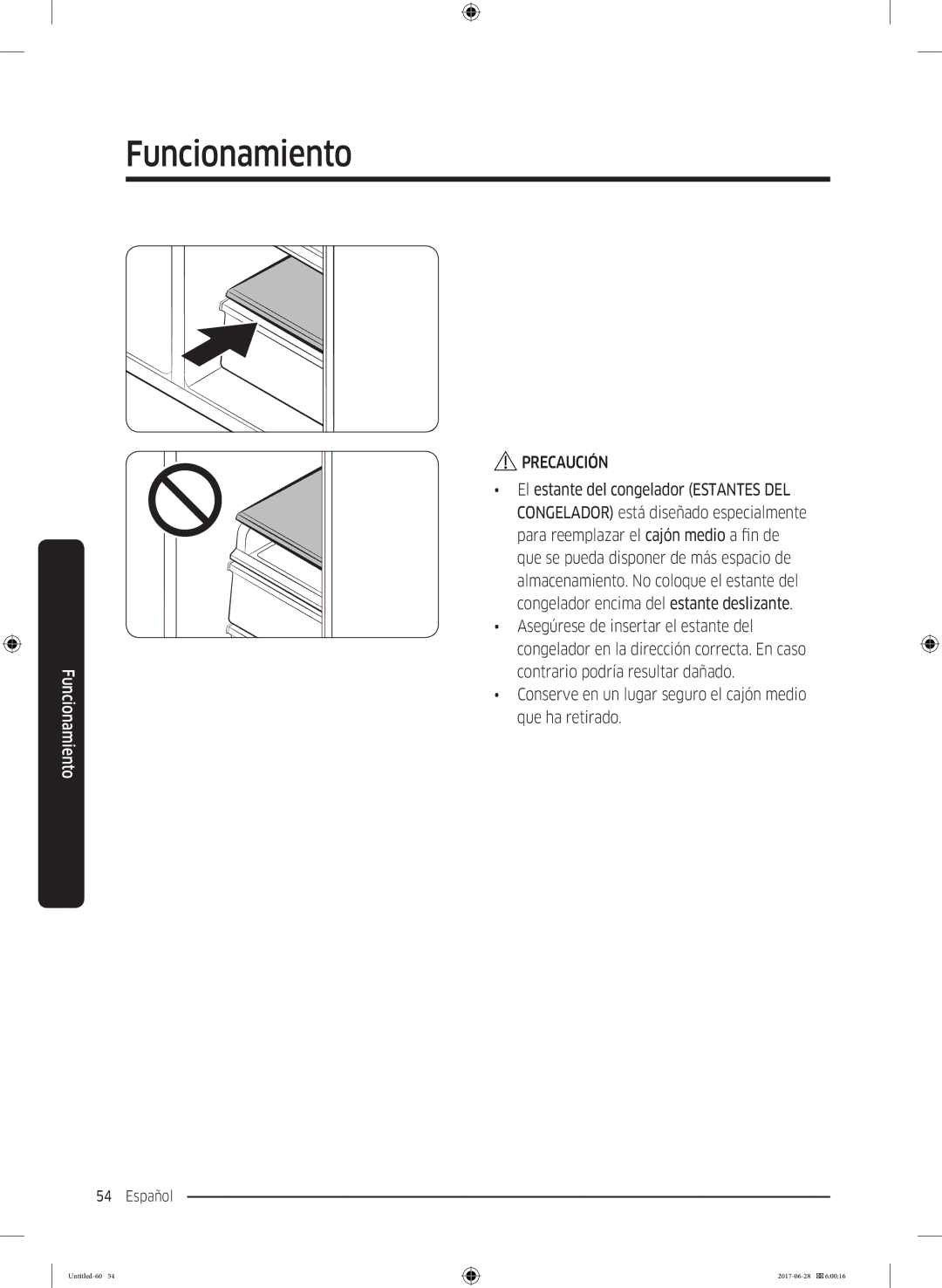 Samsung RF56K9041SR/ES manual Precaución 