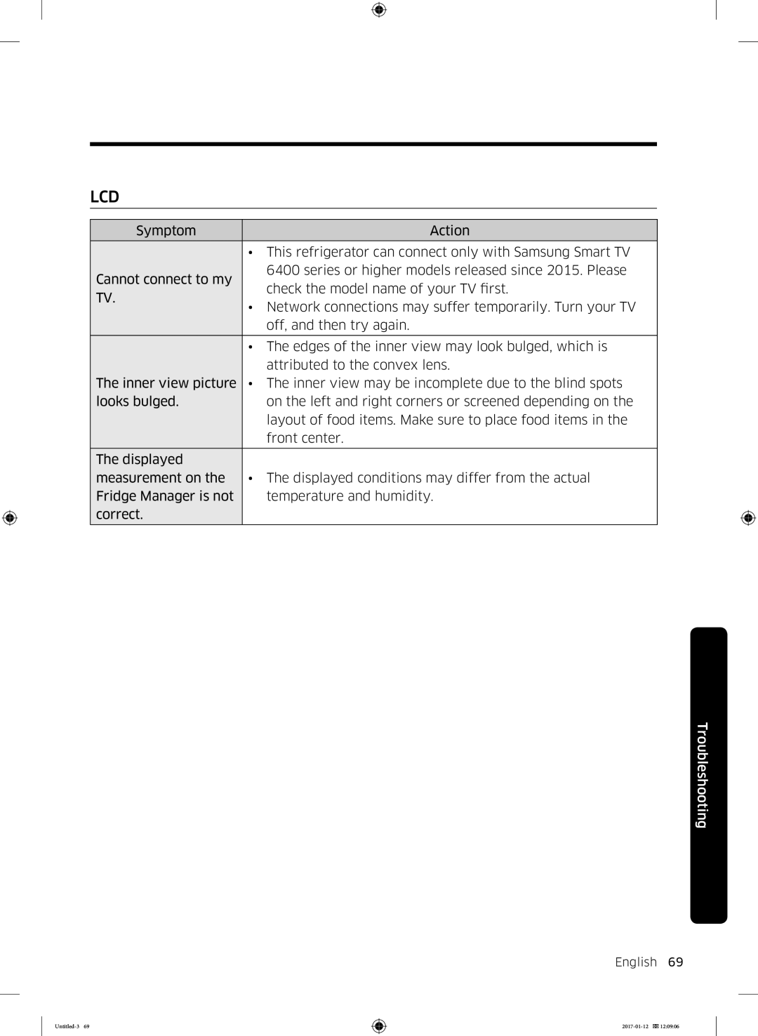 Samsung RF56K9540SR/EU manual Lcd 