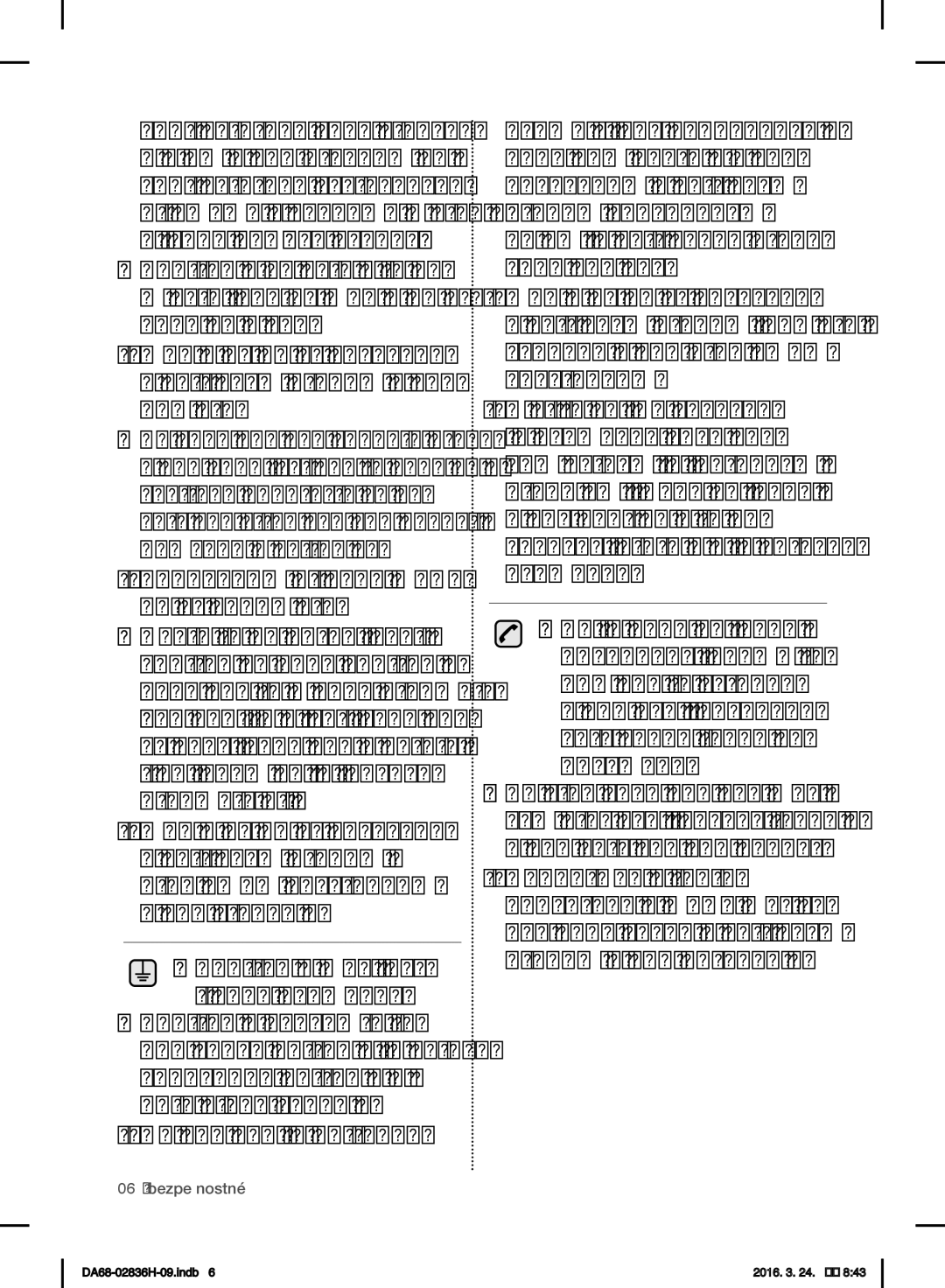 Samsung RF858VALASL/EF manual Bezpečnostné 