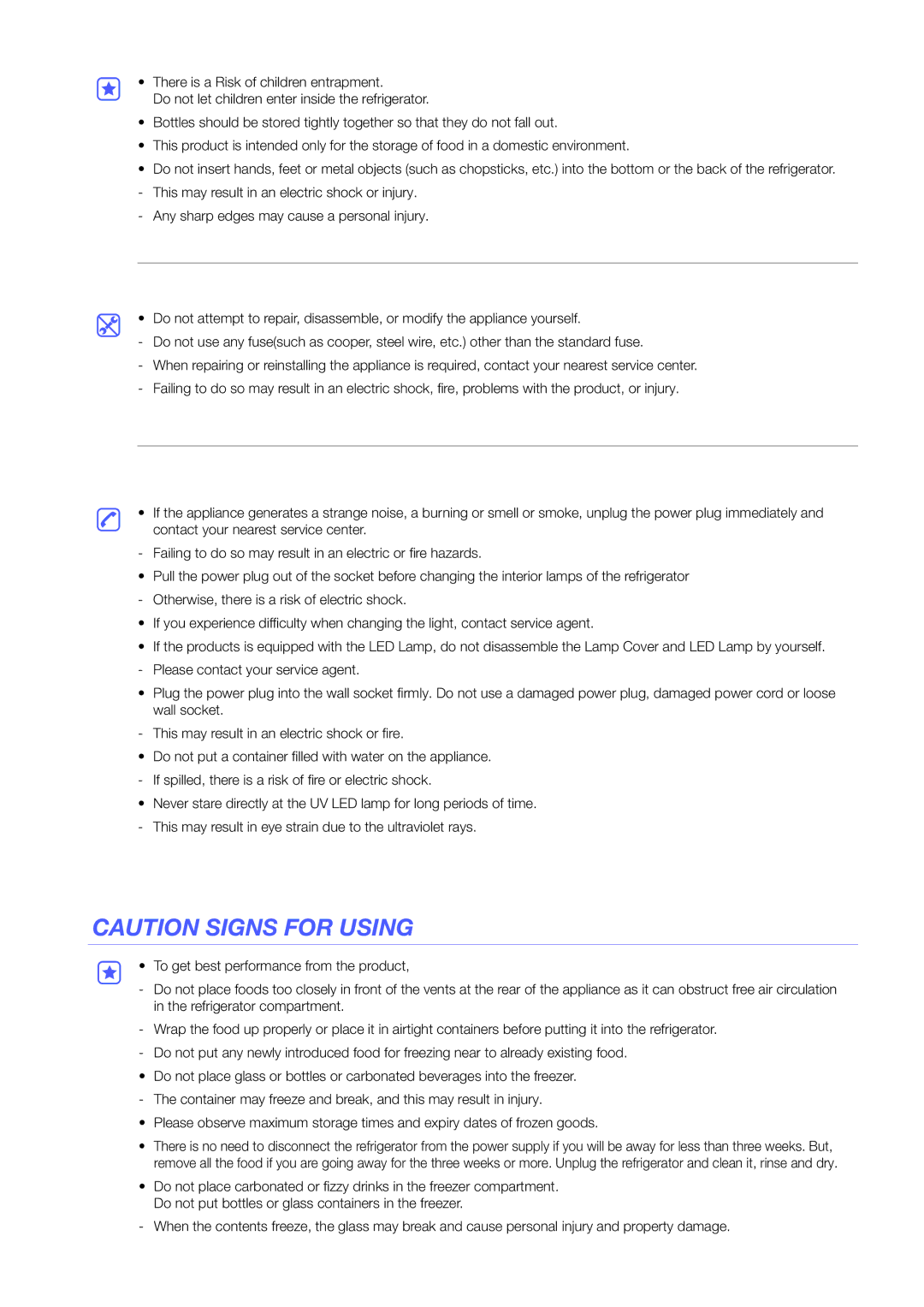 Samsung RF905VCLASL/ES manual 