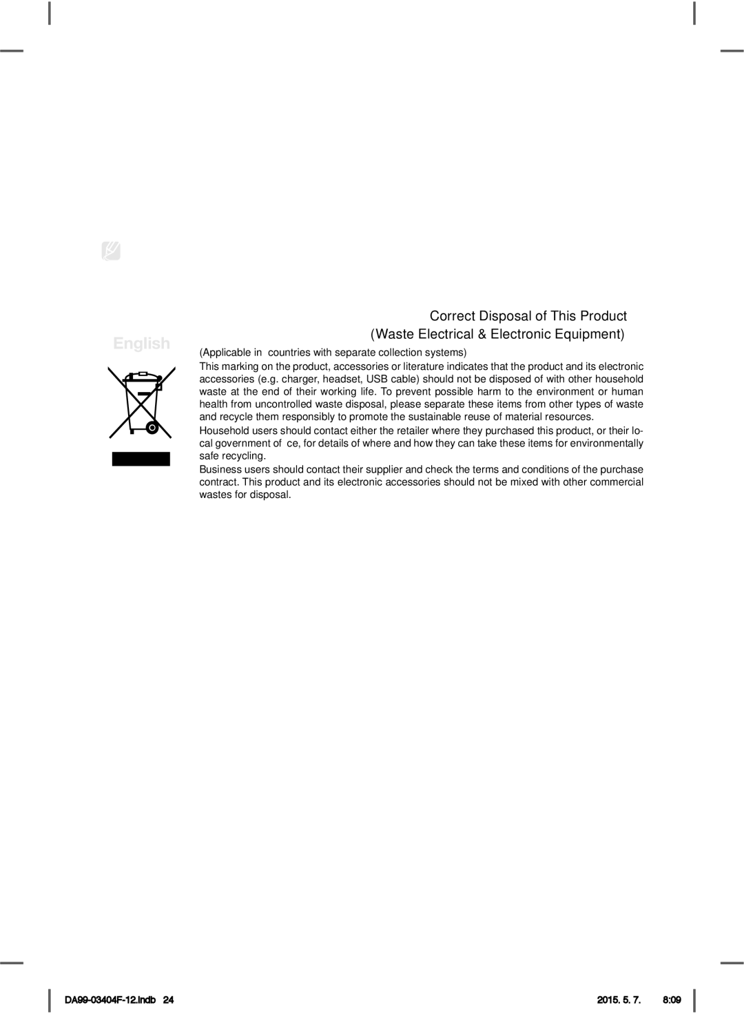 Samsung RFG28MEPN1/SML manual Ambient Room Temperature Limits 