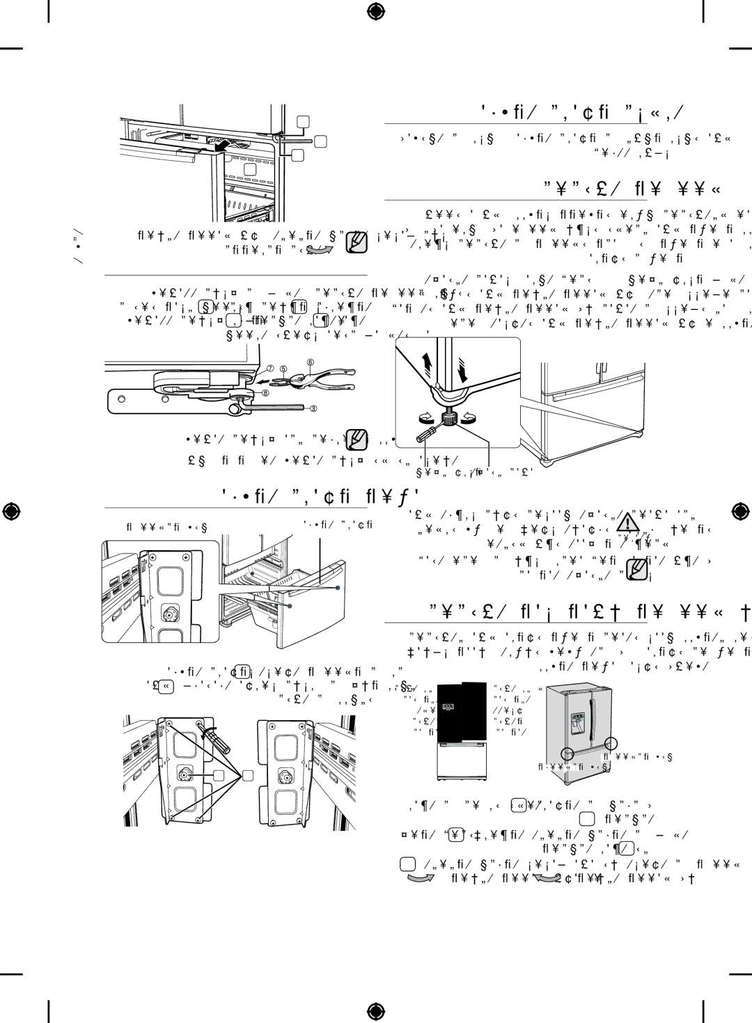 Samsung RFG29DEPN1/SML manual איפקמה תריגמ ןוזיא, איפקמה תריגמ תבכרה, תותלדה ןונווכ, תותלדה ןיב ןידע ןונווכ עוציב 