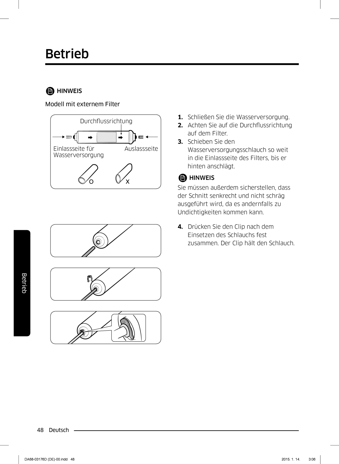 Samsung RH56J6917SL/TR, RH56J6918SL/EF manual Betrieb 